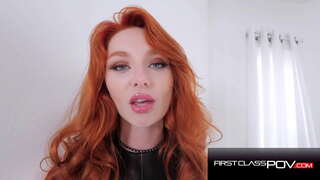 Svelta Beleco Redhead Lacy Lennon En Intensa POV Fucking