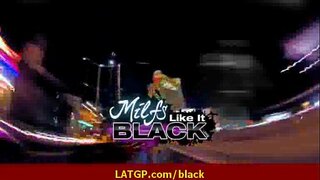 گرم ، شہوت انگیز شہوانی ، شہوت انگیز بڑے سیاہ دانو ڈک 38