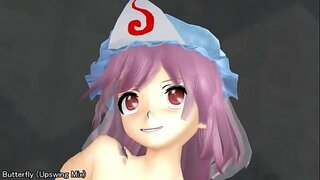 מעמיסים את האקורדים ל &quot; 【MMD】Saigyoji Yuyuko vs קשה רוכב על מכונת【R-18】