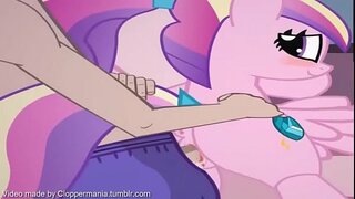 Cadance oli kova yö täynnä seksiä - My Little Pony