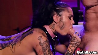 ���ซ็กซี่ goth ญิงสำส่อ Genevieve Sinn จะต้องได้ ANAL